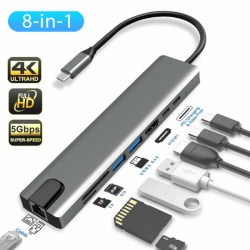 RSCAR RS-TCHD8IN1COPY TYPE-C TO HDTV 8IN1-1